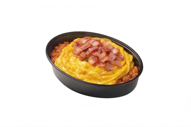 베이컨 김치 필라프